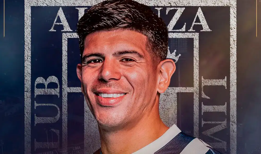 Alianza Lima oficializó a Esteban Pavez. Foto: Alianza Lima Alianza Lima oficializó a Esteban Pavez. Foto: Alianza Lima