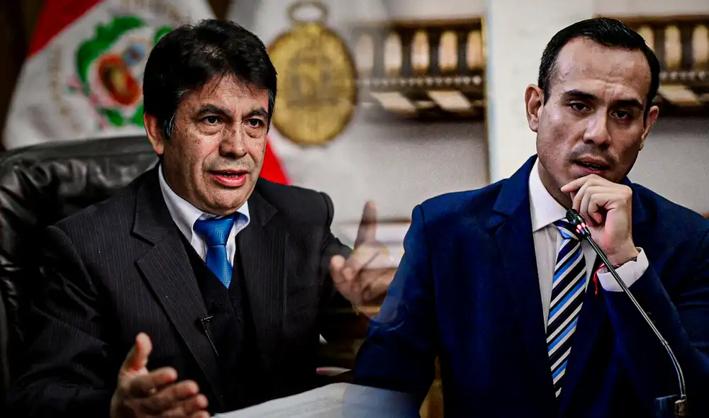 Jerí asistirá junto a su abogado, Ricardo Caldas; mientras que Gálvez estará acompañado del fiscal Ronald Ramón Flores Ñañez. Foto: composición LR