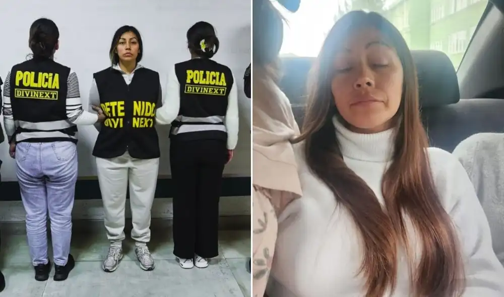 Trasladan a Lima a Keysi Salvatierra, pareja alias ‘Jhonsson’,cabecilla de la banda criminal Los Pulpos