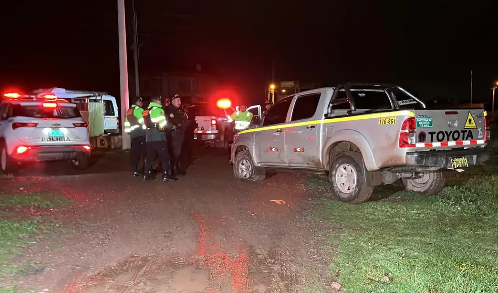 Delincuentes se enfrentan a efectivo de la PNP en Juliaca. Foto: difusión