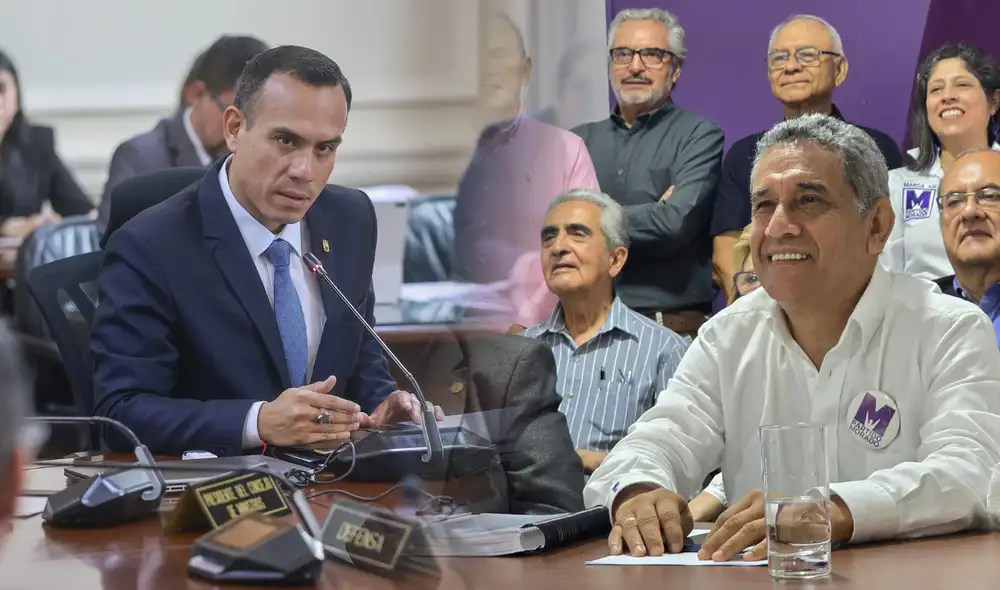 Mesías Guevara criticó la gestión de Jerí frente a la inseguridad ciudadana. Foto: composición LR