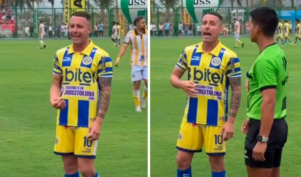 Pablo Lavandeira fue titular en FC Cajamarca y jugó hasta el minuto 85'. Foto: captura de Erick Osores/Instagram