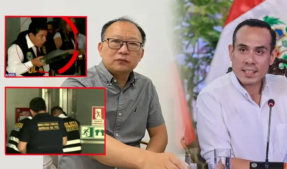 Fiscalía y PNP realizó diligencias por 7 horas en edificio de empresario chino Zhihua Yang Fiscalía y PNP realizó diligencias por 7 horas en edificio de empresario chino Zhihua Yang