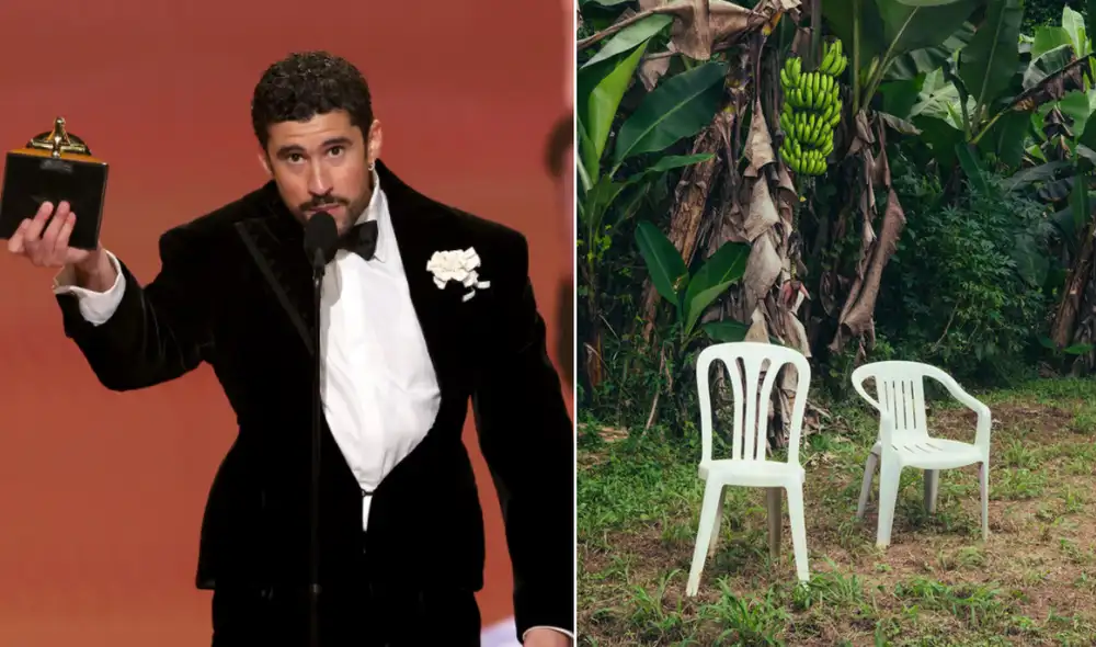 Bad Bunny dedicó premio a inmigrantes en el mundo. Foto: Composición LR/Grammy