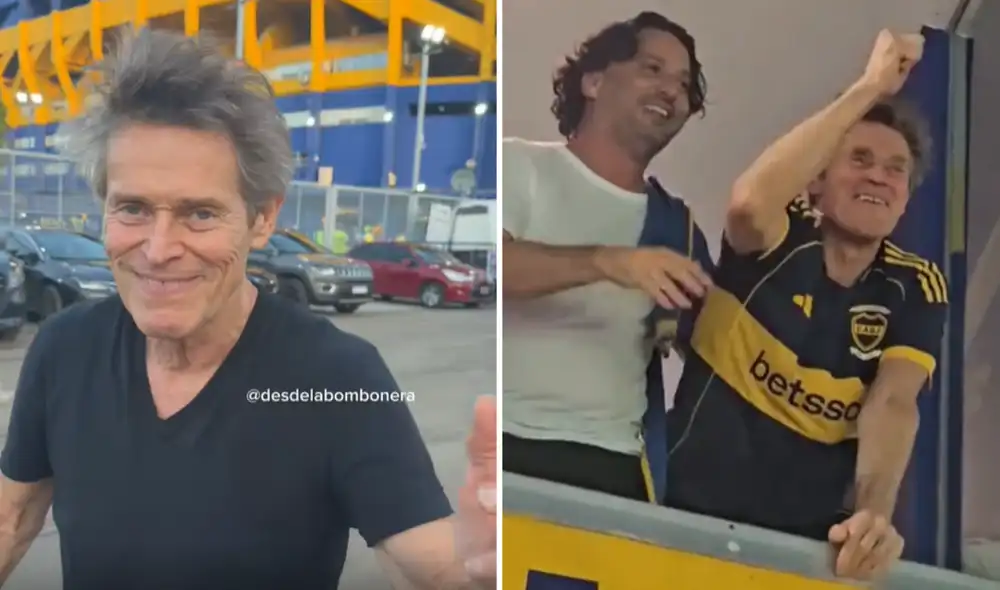 Willem Dafoe, reconocido actor estadounidense, asistió al partido entre Boca Juniors y Newell's en La Bombonera Willem Dafoe, reconocido actor estadounidense, asistió al partido entre Boca Juniors y Newell's en La Bombonera