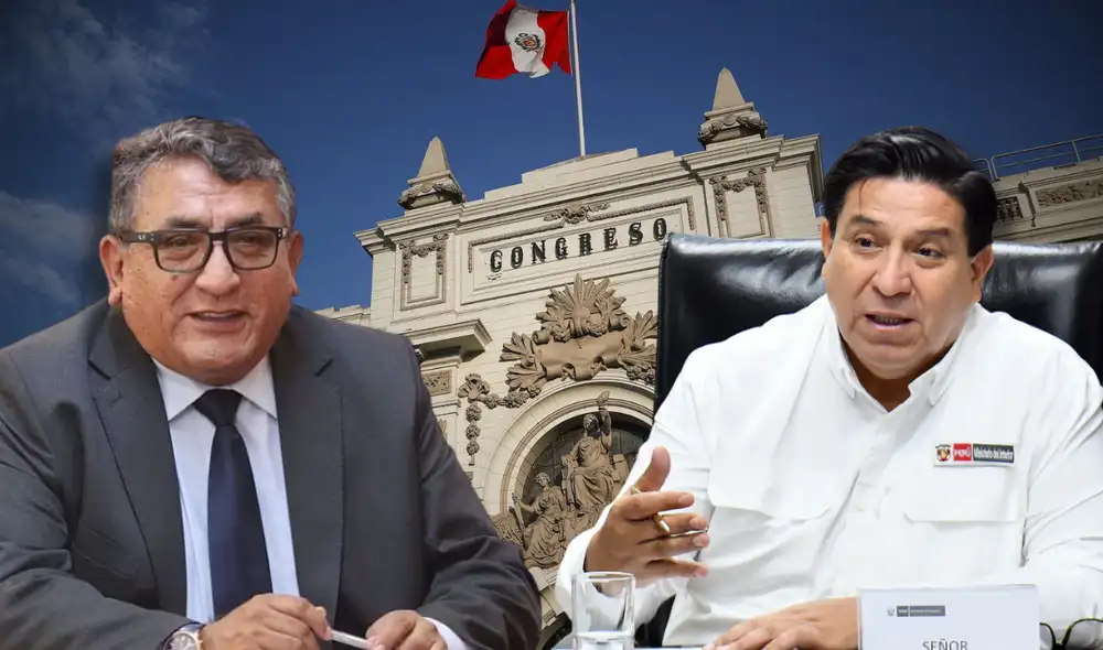 Ministros del Interior y Energía responderán ante la Comisión de Fiscalización sobre las reuniones entre Jerí y empresario chino. Foto: composición LR