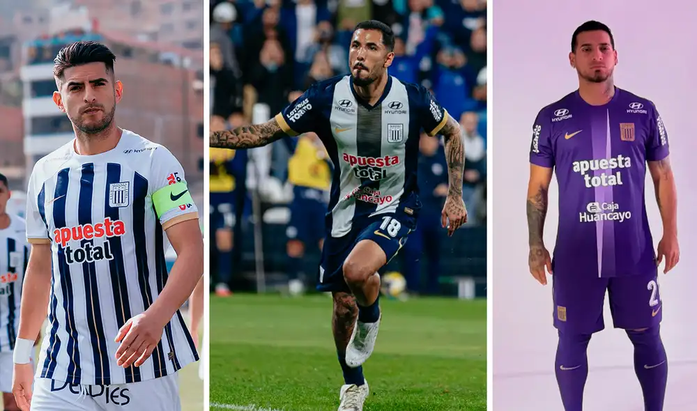 Alianza Lima reemplazo los dorsales de Carlos Zambrano, Sergio Peña y Miguel Trauco. Foto: composición LR/X/Instagram