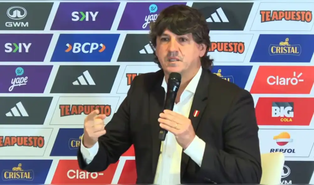 Jean Ferrari molesto por aumento de cupos de extranjeros en la Liga 1 2026. Foto: FPF