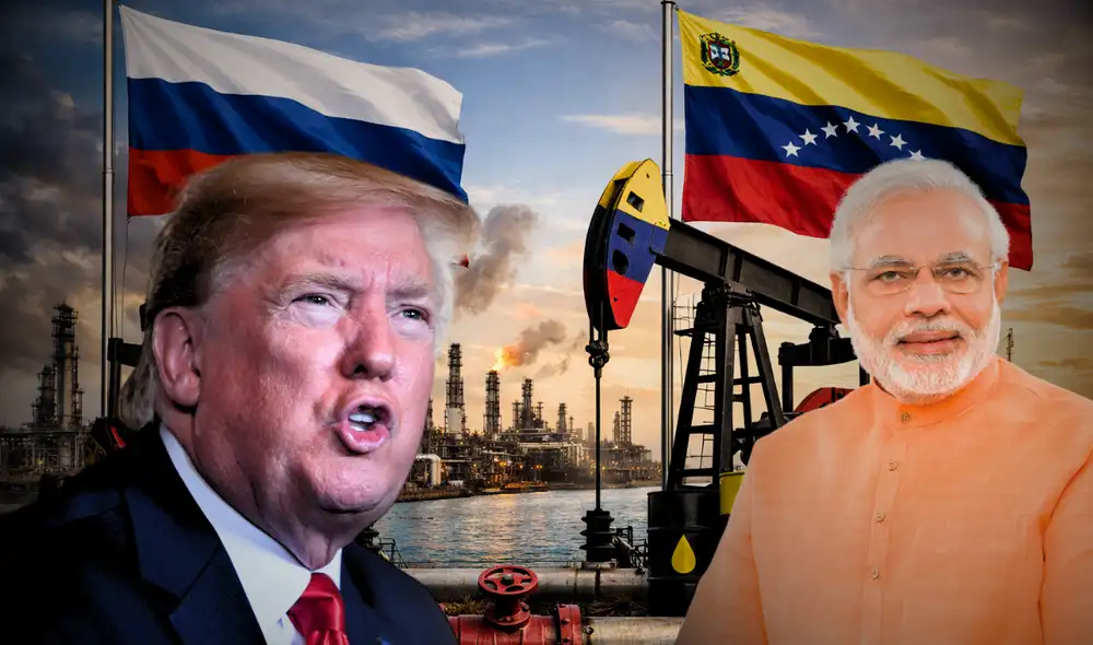 Donald Trump asegura que India dejará de comprar petróleo ruso.