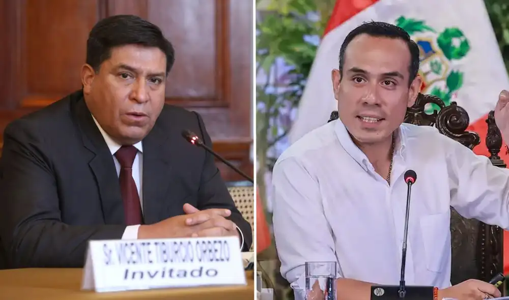 Ji Wu Xiaodong no solo estuvo sirviendo comida sino que se sentó en la mesa con José Jerí. Foto: composición LR