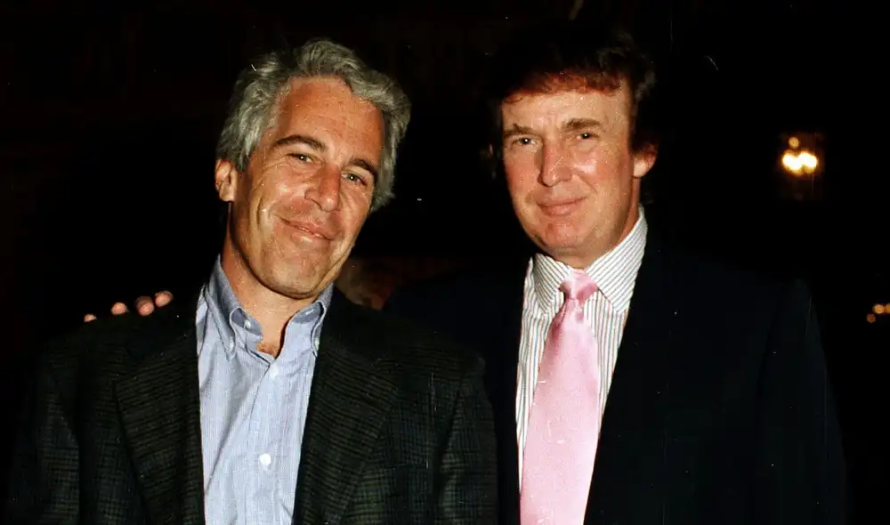 Trump y Epstein coincidieron en negocios, bodas y círculos sociales por décadas. Foto: AFP Trump y Epstein coincidieron en negocios, bodas y círculos sociales por décadas. Foto: AFP