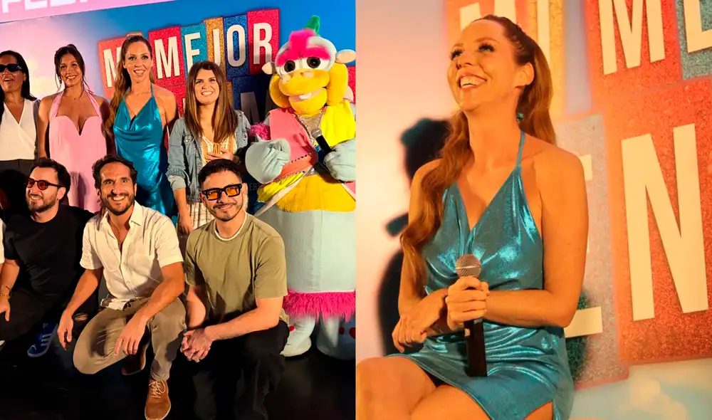 Saskia Bernaola: “Hay que reír ante de la debacle de abril". Fotos: difusión. Saskia Bernaola: “Hay que reír ante de la debacle de abril". Fotos: difusión.