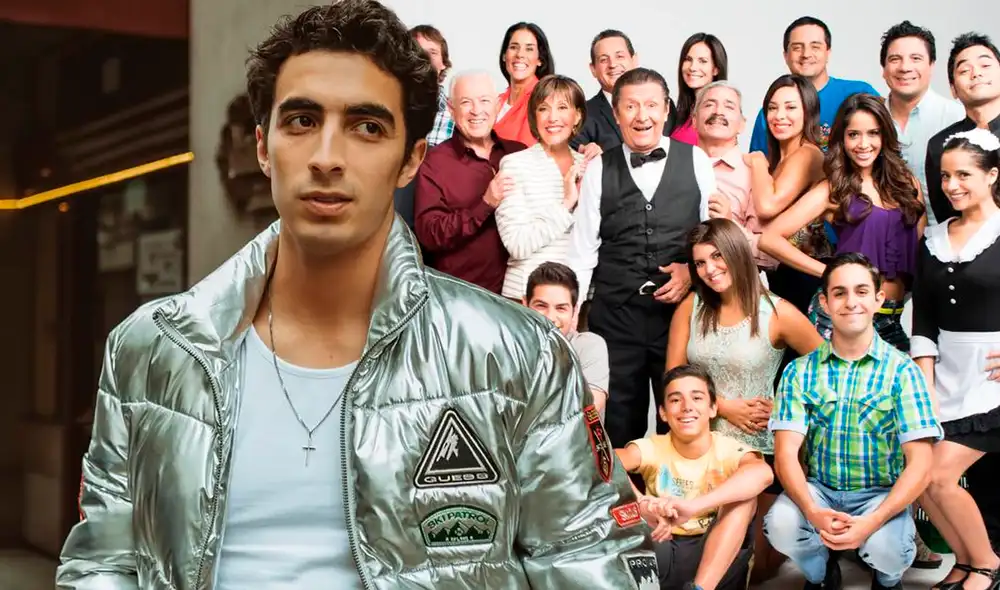 Jorge Guerra lleva algunos años interpretando a 'Jimmy' en 'Al fondo hay sitio'. Foto: Composición LR/Captura/Instagram/Difusión