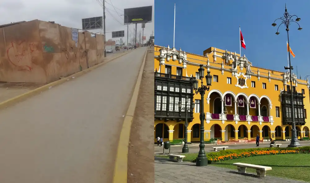 MML y sus obras inconclusas en el cono norte. Foto: composición La República MML y sus obras inconclusas en el cono norte. Foto: composición La República