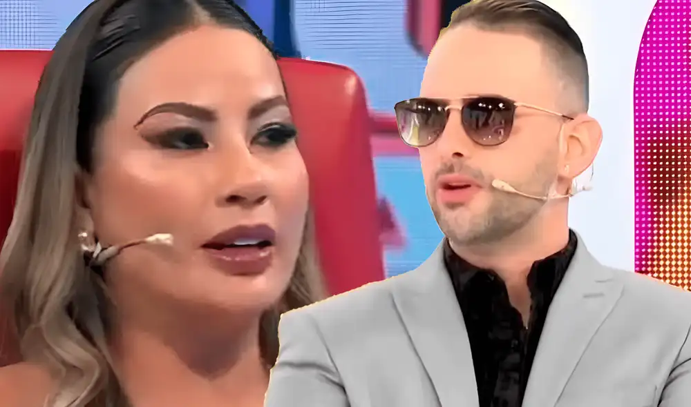 Anelhí Arias había asegurado que Dayron Martín y Pamela López fueron pareja. Foto: Composición LR/Captura/YouTube