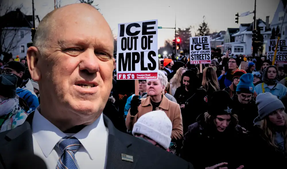 El zar fronterizo Thomas Douglas Homan llegó a Minneapolis para supervisar la crisis generada por las protestas contra el ICE.
