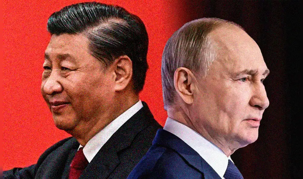 Según confirmó AFP, Xi subrayó la importancia de que China y Rusia sigan desarrollando sus relaciones. Foto: Composición LR.