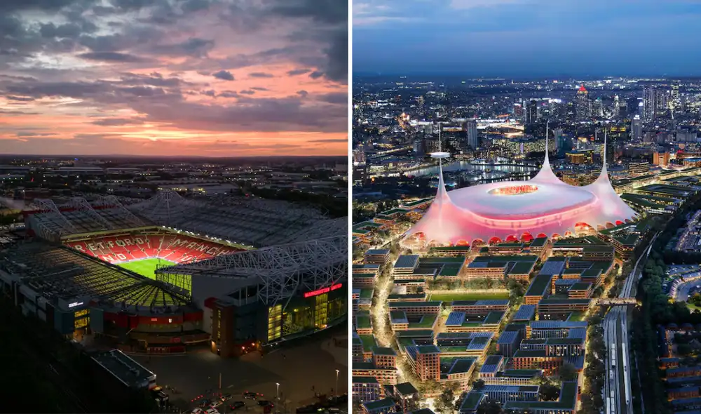El nuevo estadio del Manchester United podría albergar a 100.000 espectadores