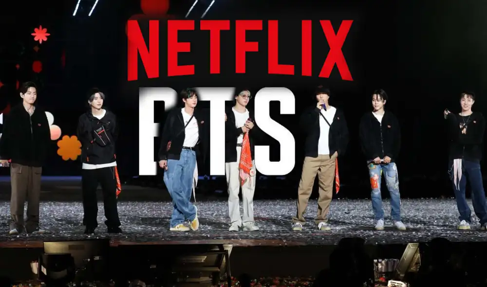 Concierto gratis de BTS en Netflix. Foto: composición LR/Netflix