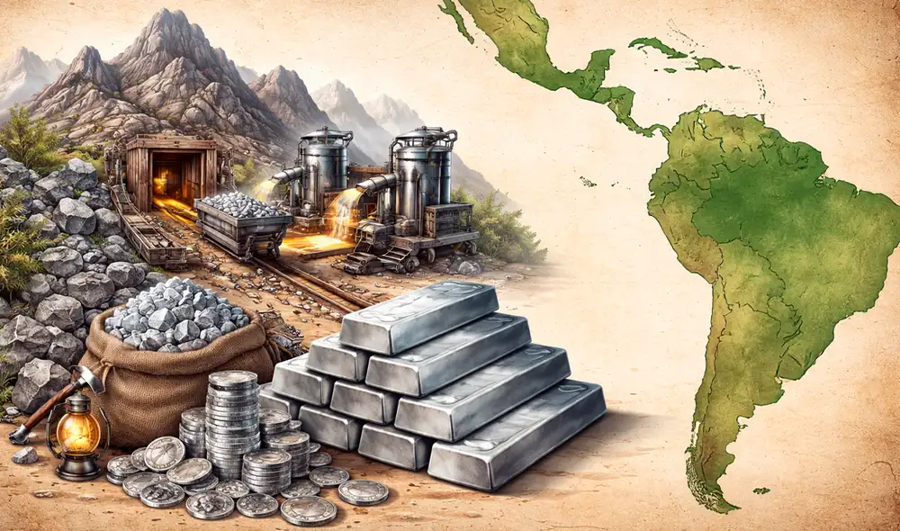Un país de América Latina se consolidó como líder mundial en producción de plata.