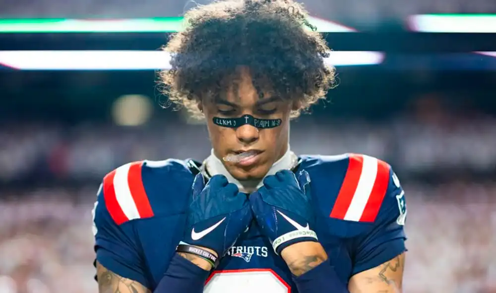 Christian González juega como esquinero en la zona defensiva de New England Patriots. Foto: Instagram