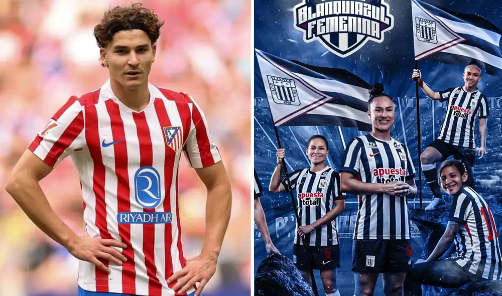 Programación de los partidos de hoy, jueves 5 de febrero. Foto: composición LR/Atlético Madrid/Alianza Lima Femenino