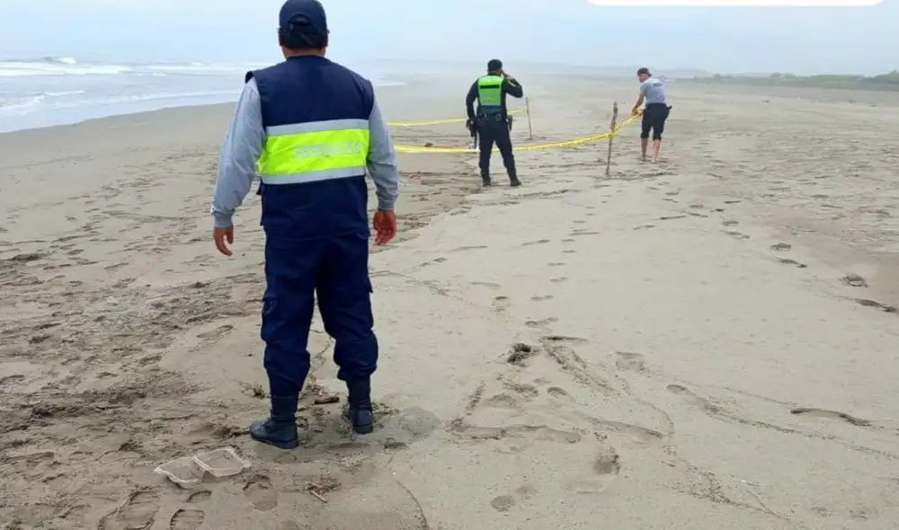 Niña fallecida en Supe