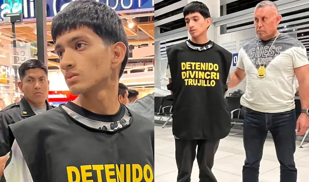 Jhon Esnaider Nureña Rojas, alias "JJ", de 19 años, permanece con detención preliminar de 72 horas, acusado de ser un operador logístico del grupo criminal Los Pulpos en Trujillo.