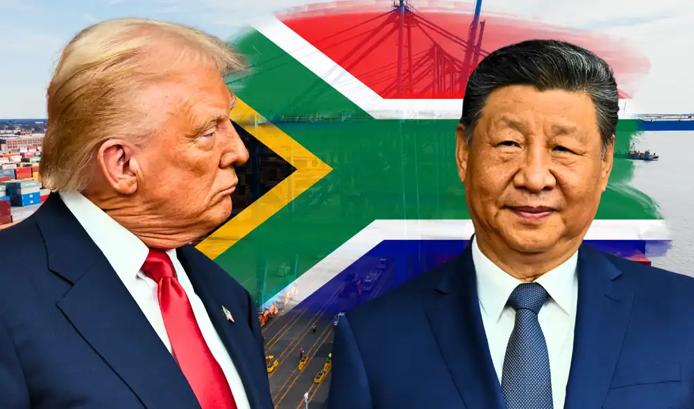 Sudáfrica y China avanzan hacia un pacto que se cerrará antes de marzo de 2026. Foto: Composición LR
