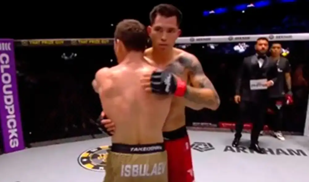 Jesús Pinedo lleva dos derrotas seguidas. Foto: captura de PFL MMA