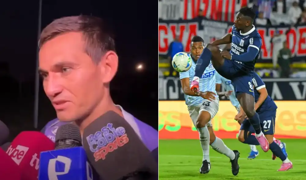 Jairo Vélez realizó una autocrítica sobre el rendimiento de Alianza Lima ante 2 de Mayo.