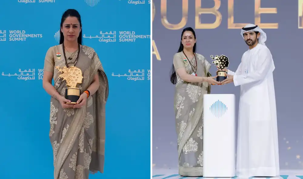 Rouble Nagi recibió el Premio Global a la Enseñanza por su proyecto que ya creó más de 800 centros educativos