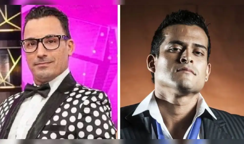 Santi Lesmes y Christian Domínguez tuvieron varios roces en la televisión peruana.