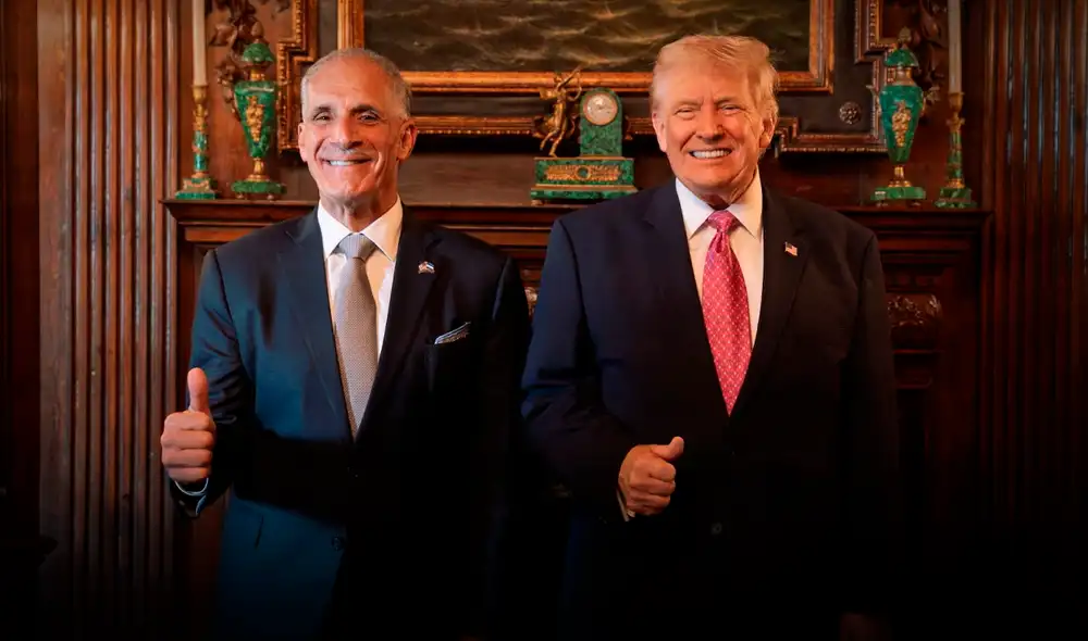 Asfura se reunio por primera vez con Trump.