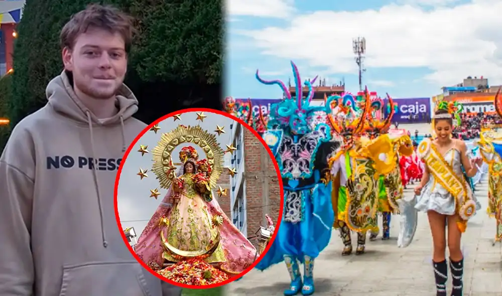El turista australiano quedó atónito por la alegría y el colorido de los trajes durante la festividad de la Virgen de la Candelaria.
