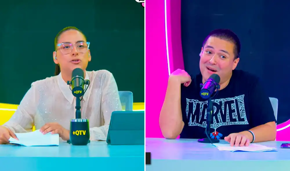 'Samu' es el creador de Instarándula y Ric La Torre un famoso tiktoker y presentador en Panamericana TV. Foto: Composición LR/YouTube.