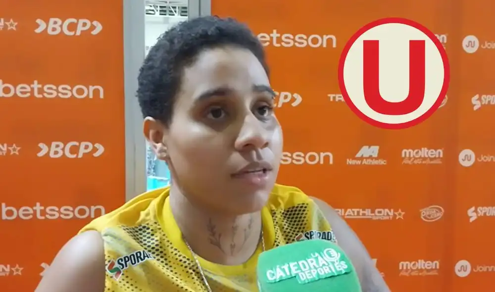 Thaisa Mcleod responde sin filtro las criticas en el vóley peruano. Foto: Lr/La Cátedra Deportes