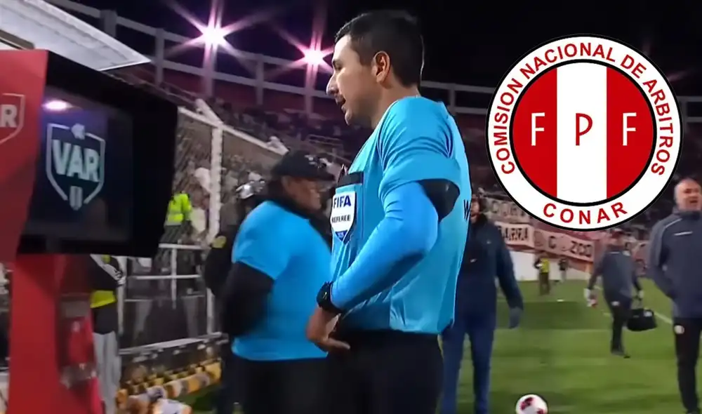 En el Cusco FC vs Universitario, Kevin Ortega cobró un penal tras el llamado del VAR. Foto: composición de LR/captura de L1 Max