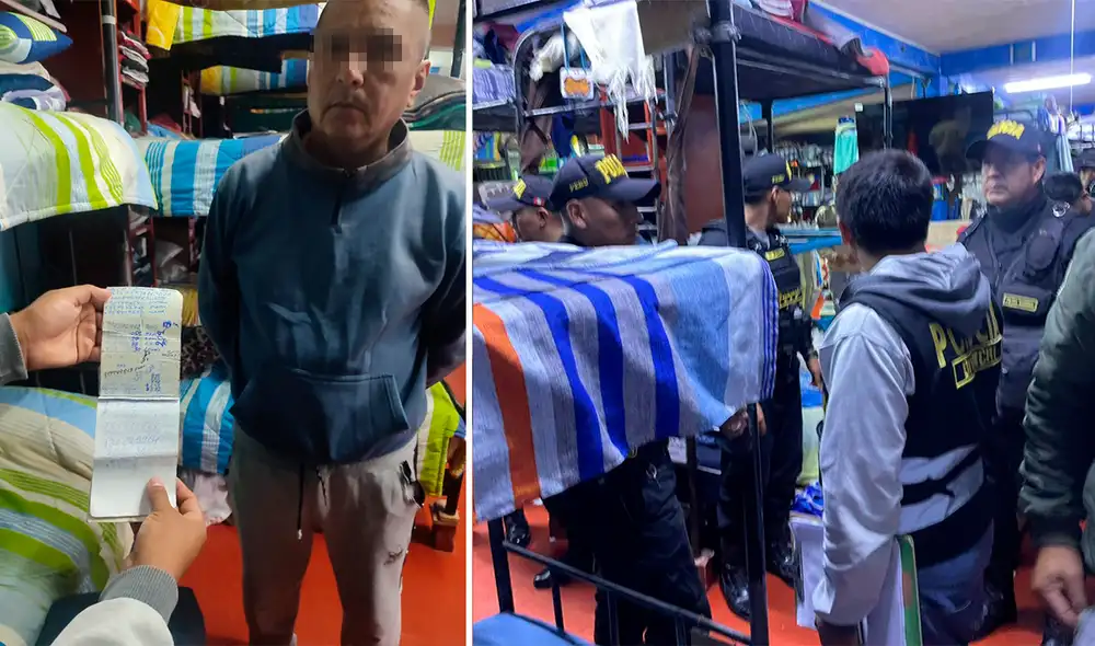 La Policía también detuvo a una mujer en Tiabaya, quien presuntamente recibía el dinero ilícito. Créditos: difusión.