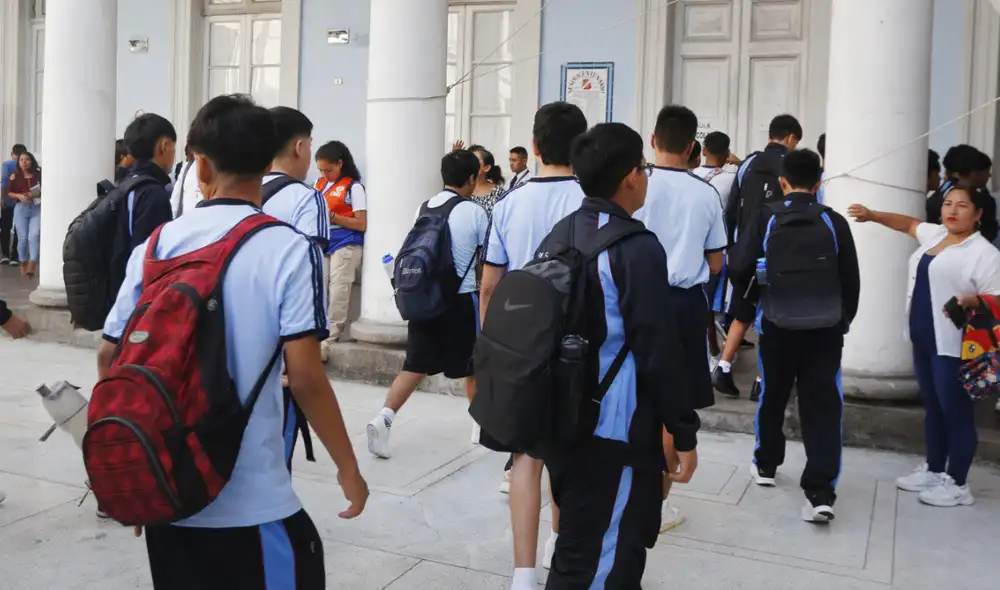 Matrícula virtual para el nuevo año escolar 2026. Foto: Carlos Contreras / La República