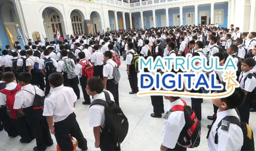 Ministerio de Educación inicia asignación de vacantes para matrícula digital 2026