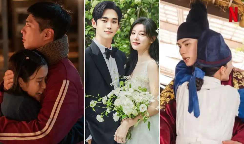 San Valentín se celebra con un maratón de series coreana. Foto: composición LR/Netflix
