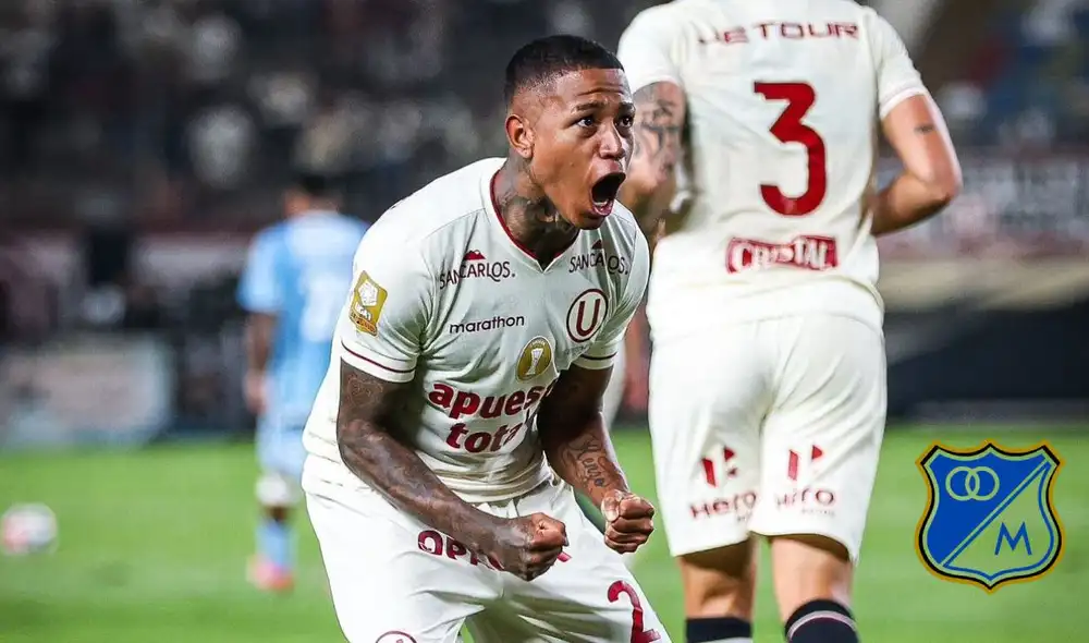 Andy Polo suena fuerte en Millonarios FC, pero no se quedará en la 'U'. Foto: Lr/ESPN