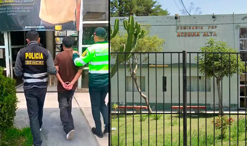 El acusado permanece detenido por el presunto delito contra la vida, el cuerpo y la salud. Créditos: composición LR/Mirelia Quispe/difusión.