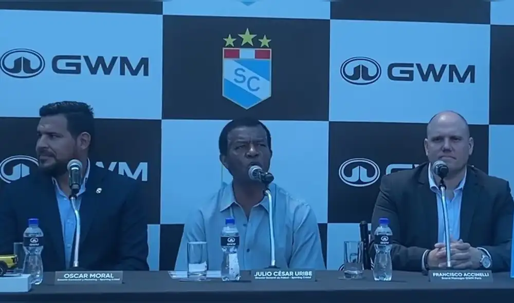 Julio César Uribe minimizó mal arranque de Sporting Cristal en Liga 1 2026. Foto: Sporting Cristal TV