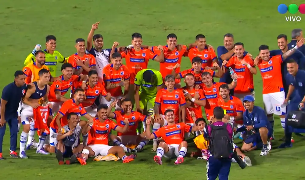 2 de Mayo disputa por primera vez la Copa Libertadores. Foto: Telefe