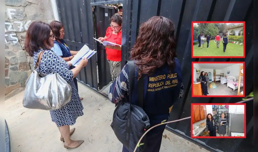 Fiscales llegaron al albergue de la congresista Milagros Jáuregui.