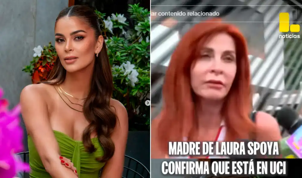 Madre de Laura Spoya. Foto: Composición LR/Instagram.