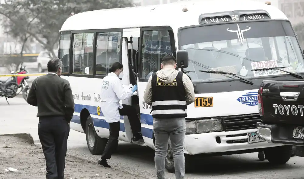 Transportistas son asesinados durante ataques extorsivos en Lima. Foto: Marco Cotrina / La República