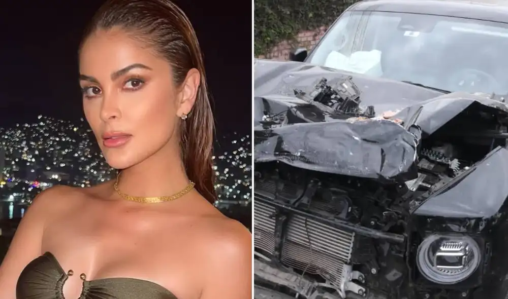 Laura Spoya sufrió traumatismo múltiple producto del accidente. Laura Spoya sufrió traumatismo múltiple producto del accidente.